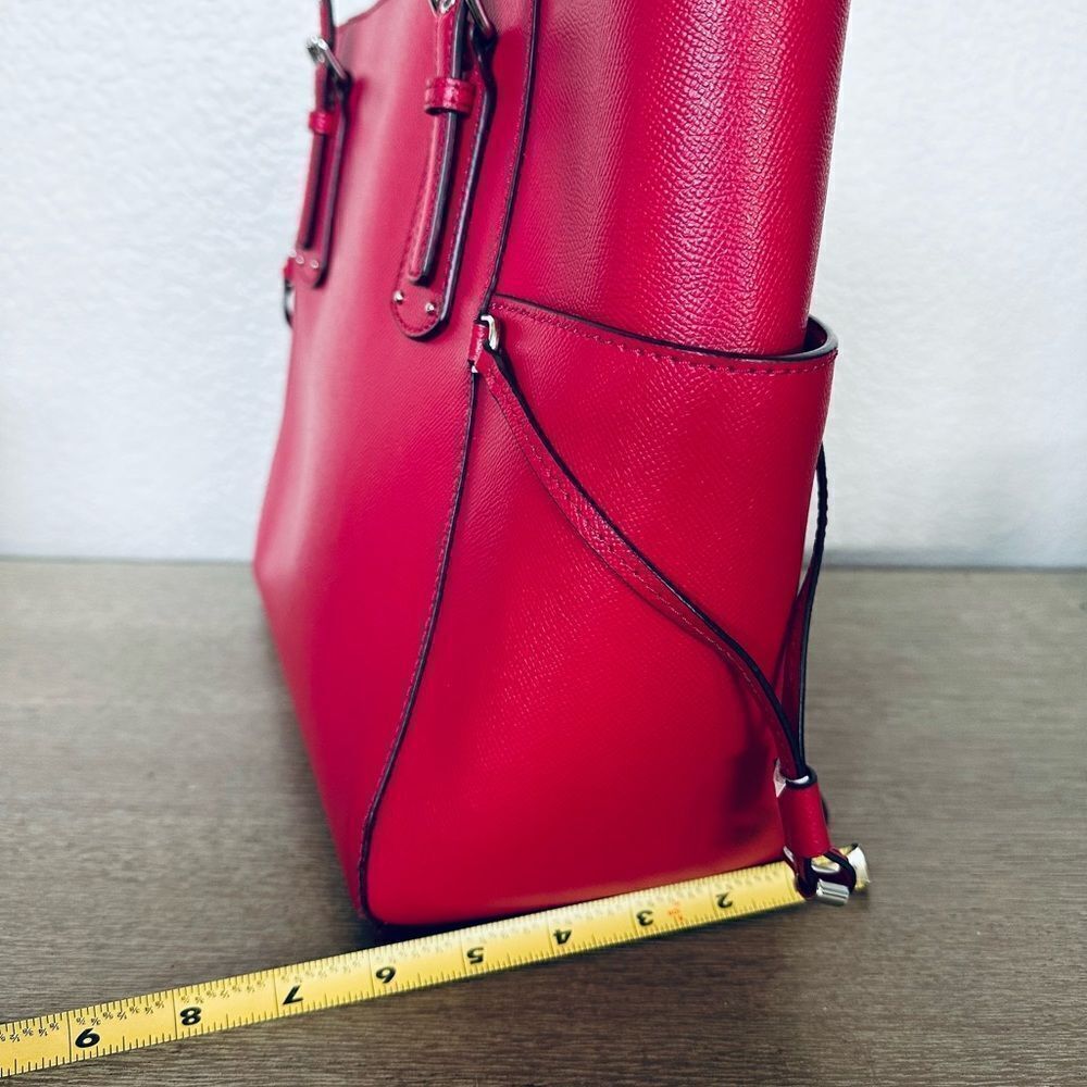 NWOT Michael Kors Pink Raspberry Voyager Tote Shoulder Bag Purse - Picture 7 of 12